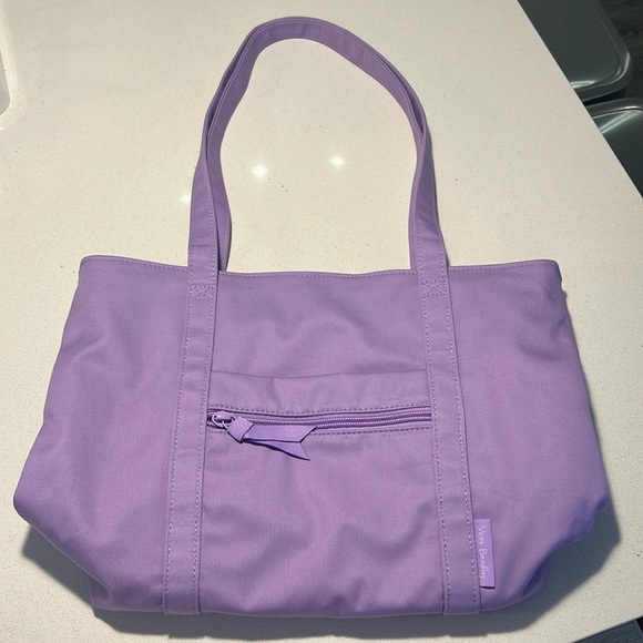 Vera Bradley Lavender Petal Small Tote Bag - Picture 3 of 6